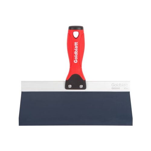 Goldblatt Taping Knife 250mm Soft-Grip Blue Steel