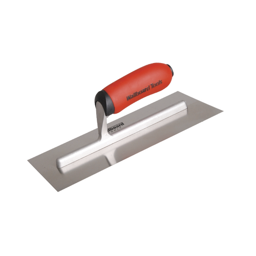 Wallboard Tools Trowel Straight 355mm Pro-Grip Carbon Steel